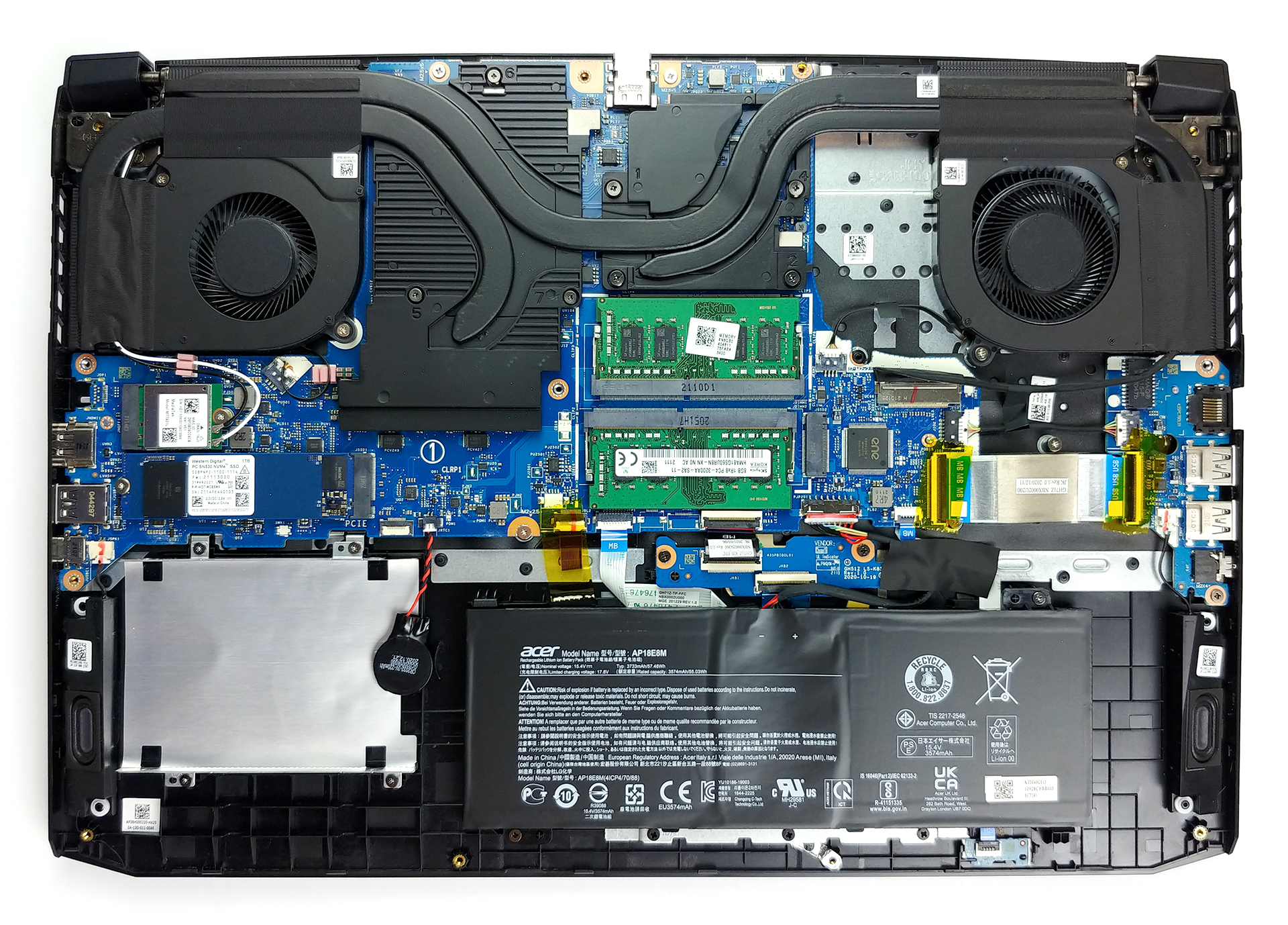 How to replace and fix ACER AN517-41 an517-52-72QF 30pin LED DC02003P300 LCD Cable (Acer Nitro 5 (AN517-41))